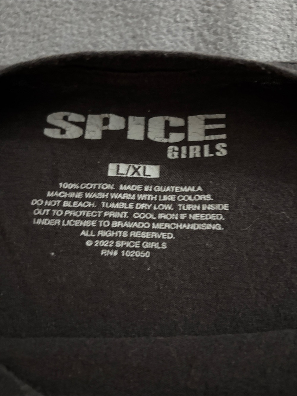 Spice Girls Graphic Band T Shirt Black 2022 Pop Music Tour Retro Men’s L/XL - Picture 5 of 6